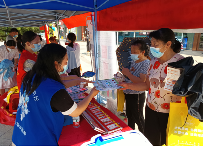 阜沙鎮(zhèn)禁毒信息〔2022〕第168期--阜沙鎮(zhèn)開展“不忘建黨崢嶸史，牢記使命宣禁毒”主題宣傳活動(dòng)（2