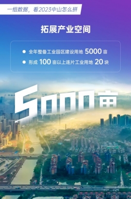 一分鐘速讀！一組數(shù)據(jù)解鎖2023年中山發(fā)展密碼