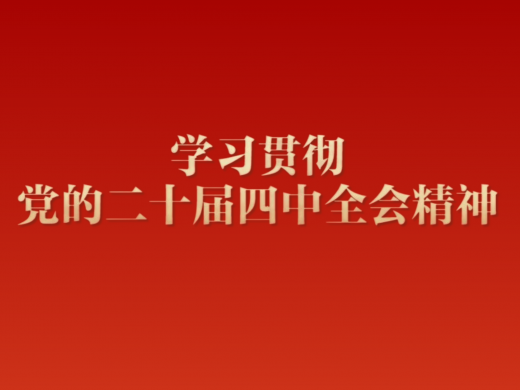 專(zhuān)題 | 學(xué)習(xí)貫徹黨的二十屆四中全會(huì)精神